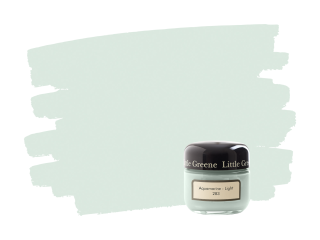 Little Greene Aquamarine Light 283 samplepotje