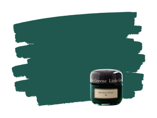 Little Greene Mid Azure Green 96 samplepotje