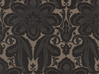 Klassiek behang Albemarle Street - Charcoal Little Greene