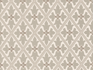 Bayham Abbey - Portland behang van Little Greene in een klassiek patroon