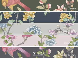 Little Greene Aderyn - Arquerite Dark