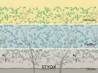 Little Greene Belton Scenic - Oyster