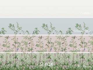 Little Greene Bird & Bluebell - Pea Green