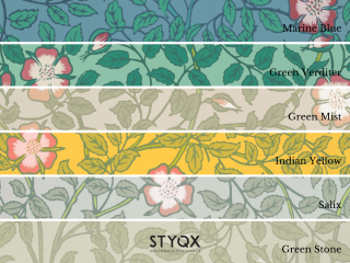 Little Greene Briar Rose - Green Mist