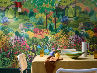 Little Greene Castle Garden - Pale Lime