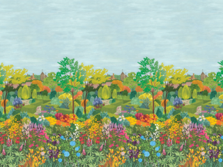 Little Greene Castle Garden - Pale Lime