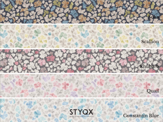 Paint & Paper Library Feather Flora - Rhubarb