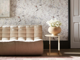 Little Greene Massingberd Blossom - Grey