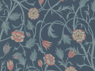 Little Greene May's Tulip - Hicks' Blue