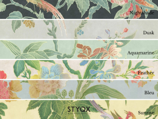 Little Greene Paradise - Blue