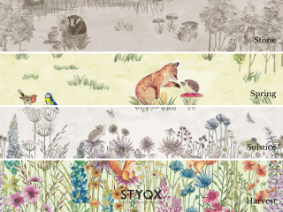 Little Greene Potter's Woodland - Stone