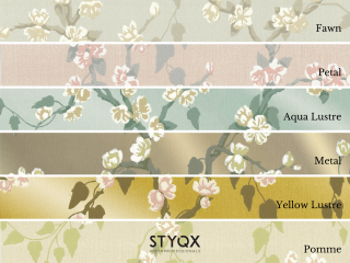 Little Greene Sakura - Yellow Lustre
