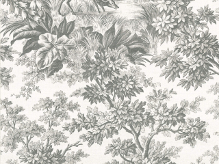 Little Greene Stag Toile - Moss
