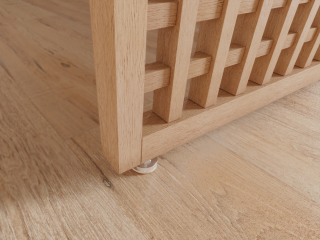 Roomdivider Shinjuku - Blanke lak - 255 cm