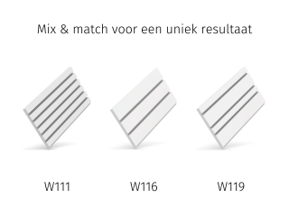 Orac wandpaneel W116 - Bar XL