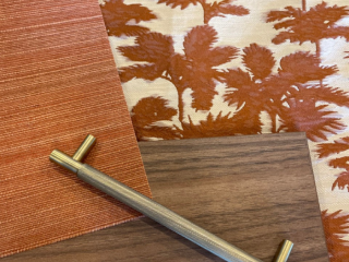 Catchii sisal behang Terracotta - S003