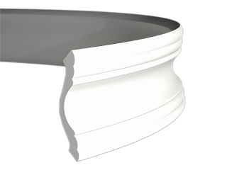 Gaudi flexibele kroonlijst 1.50.102