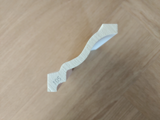 Gaudi flexibele kroonlijst 1.50.105