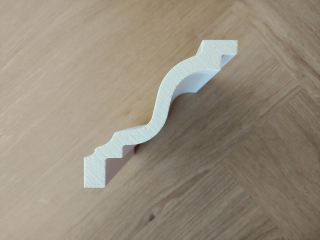 Gaudi flexibele kroonlijst 1.50.126