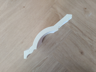 Gaudi flexibele kroonlijst 1.50.139