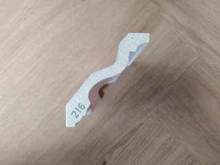 Gaudi flexibele kroonlijst 1.50.216