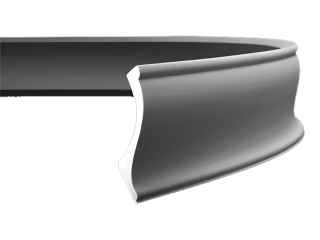 Gaudi flexibele kroonlijst 1.50.222