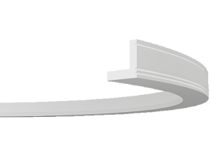 Gaudi flexibele kroonlijst 1.50.226