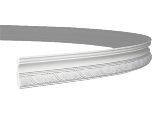 Gaudi flexibele kroonlijst 1.50.251