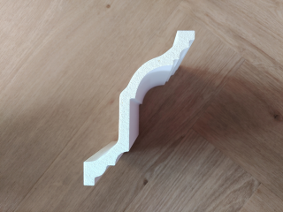 Gaudi flexibele kroonlijst 1.50.254