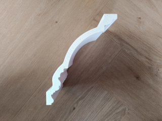 Gaudi flexibele kroonlijst 1.50.256