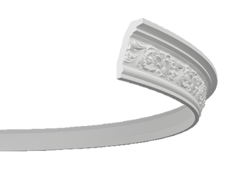 Gaudi flexibele kroonlijst 1.50.274