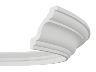 Gaudi flexibele kroonlijst 1.50.293