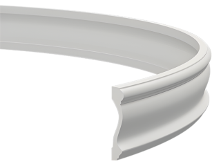 Gaudi flexibele sierlijst 1.51.367