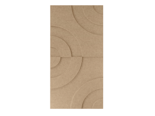 Maeven Art akoestische 3D panelen Maya III - Sand (set van 2)