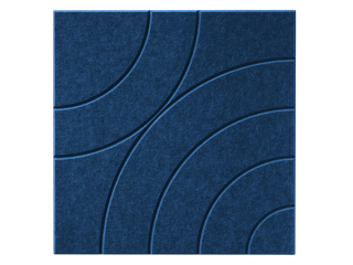 Maeven Art akoestisch paneel Loa VIII - Navy Blue