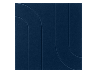 Maeven Art akoestisch paneel Maya I - Navy Blue