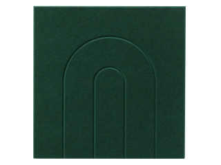 Maeven Art akoestisch paneel Maya IV - Deep Green