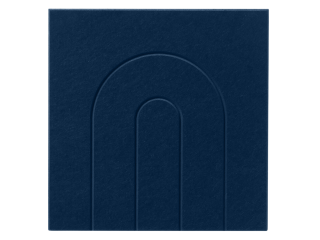 Maeven Art akoestisch paneel Maya IV - Navy Blue