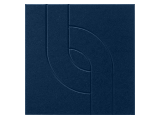 Maeven Art akoestisch paneel Maya V - Navy Blue