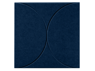 Maeven Art akoestisch paneel Sadé I - Navy Blue