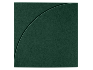 Maeven Art akoestisch paneel Sadé II - Deep Green