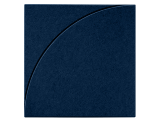Maeven Art akoestisch paneel Sadé II - Navy Blue