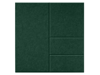 Maeven Art akoestisch paneel Sadé III - Deep Green