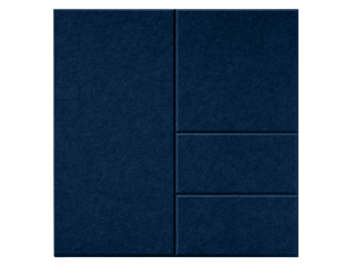 Maeven Art akoestisch paneel Sadé III - Navy Blue