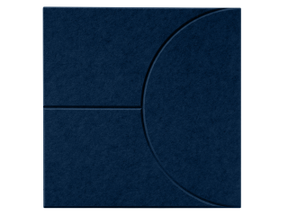 Maeven Art akoestisch paneel Sadé IV - Navy Blue