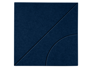 Maeven Art akoestisch paneel Sadé VI - Navy Blue