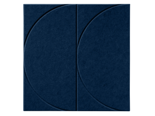 Maeven Art akoestisch paneel Sadé VII - Navy Blue