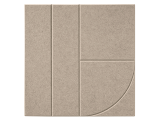Maeven Art akoestisch paneel Sadé VIII - Beige