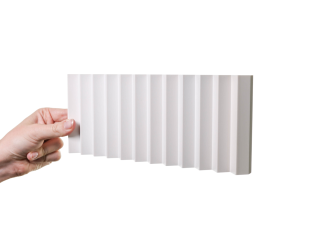 Orac wandpaneel W108 - Zigzag - sample