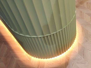 Orac flexibele wandlijst PX209F